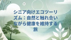 シニア向けエコツーリズム：自然と触れ合いながら健康を維持する旅